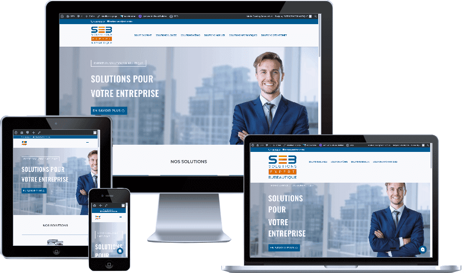 exemple site internet responsive